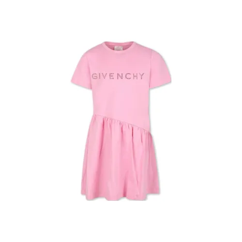Givenchy Розовые Платья для Детей