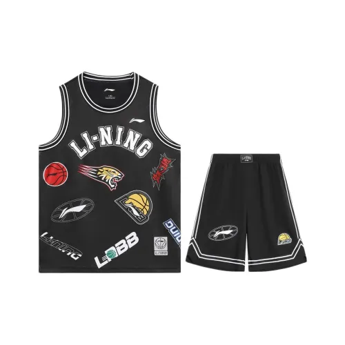 LINING YOUNG Повседневная спортивная одежда Баскетбол SS25 Черный Детский
