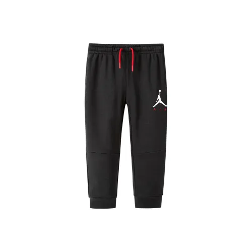 Jordan Вязаные тренировочные штаны черные детские