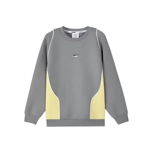 Skechers Kids Свитшот Фланель Серый Подростки