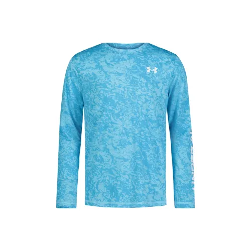 Under Armour UA UPF Undertow T-Shirt Детский Небесно-Синий