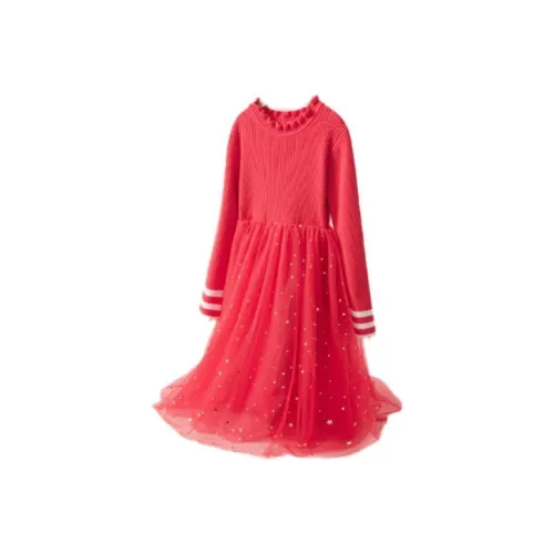 October Mommy Платье Камень-красный Детский