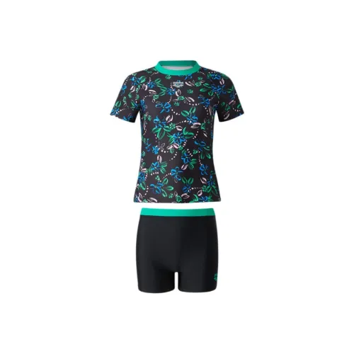 Arena Floral World Collection Двухкомпонентный Купальник Женский Черный