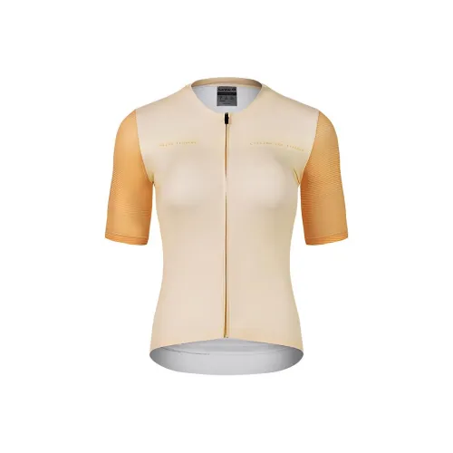 SANTIC Велосипедная одежда Azfa Женская Апельсин
