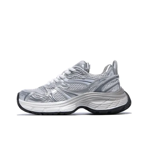 Ahri Легкий Низкий Топ Кроссовки с Толстой Подошвой Женские