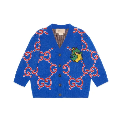 GUCCI Трикотаж Chinese New Year SS24 Синий Infant и Toddler