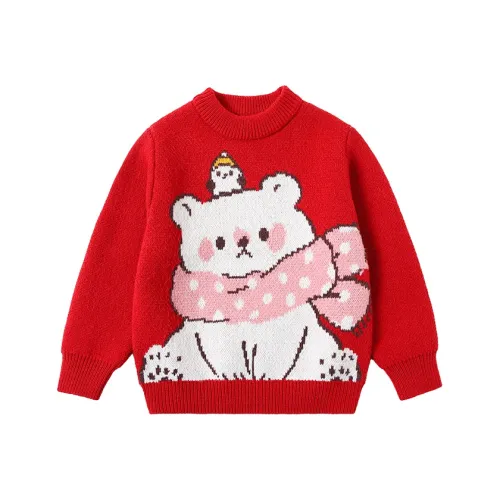 MQDMINI Красный Kids Свитеры