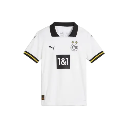 PUMA Borussia Dortmund SS24 T-Shirt Белый Дети Возраст 3-7 лет