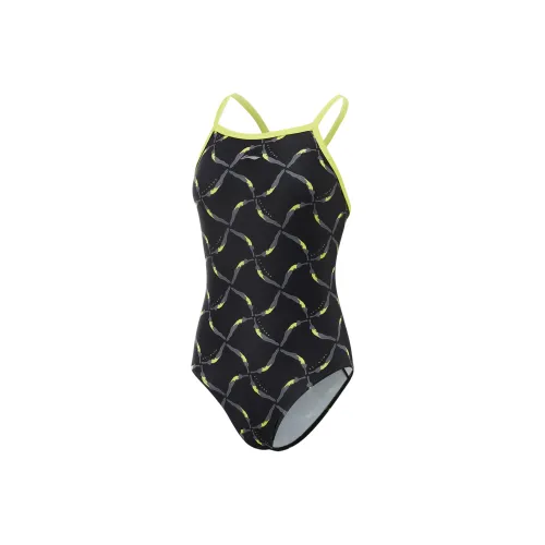 LINING Swimming Series Ван-Пис Купальник Женский Черный