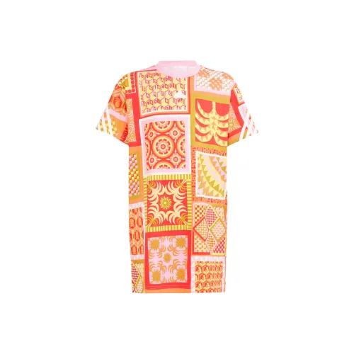 Adidas x FARM RIO Детское платье половина розовое светящееся для детей