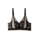 Чёрный [Сильная сборка / Украшение сборкой 2CM Дышащий]