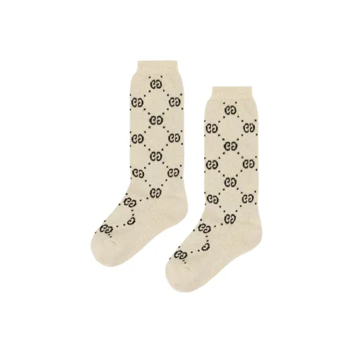 GUCCI Слоновая кость Kids Носки