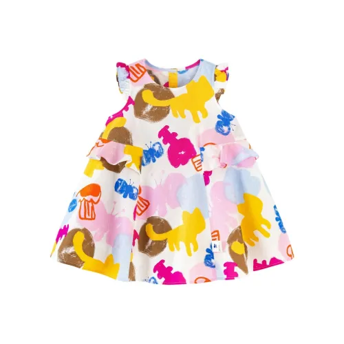 Mini Bala Мини Balabala Платье Дети Возраст 3-7 лет