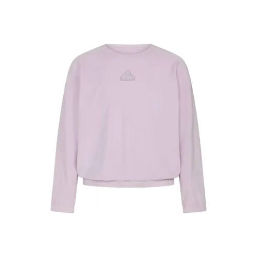 Adidas Sportswear Collection T-рубашка Ребро VLOUR CRW NCK ELSTC PLLVR Ледяная лаванда Подростки