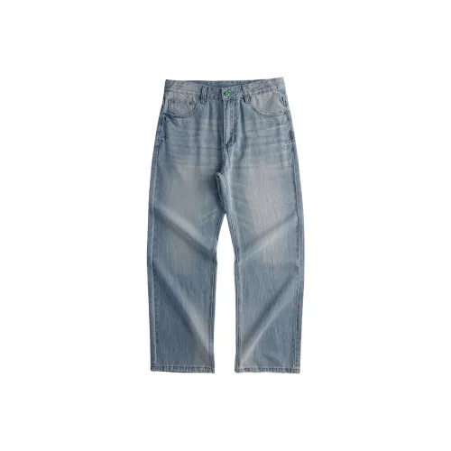 AHAH Светло-синие мужские джинсы