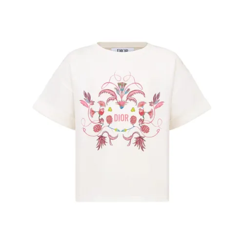 DIOR Kids Т-рубашки слоновая кость