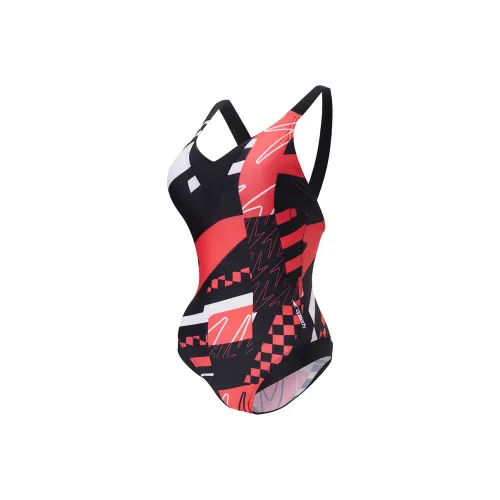 Speedo One-Piece Купальник Женские Черный Красный