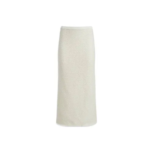 MAGDA BUTRYM Повседневная длинная юбка женский кремовый