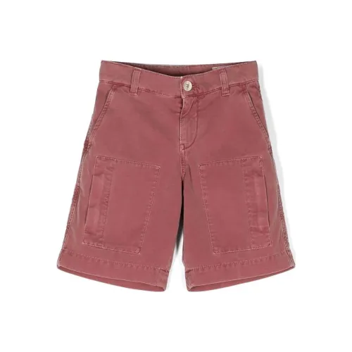 Brunello Cucinelli Бургундский Kids Short