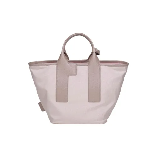 Furla Piuma Полиамид с Коровьей Кожей Тоут Сумка Сумка для покупок Сумка через плечо Сумка Женская Розовая