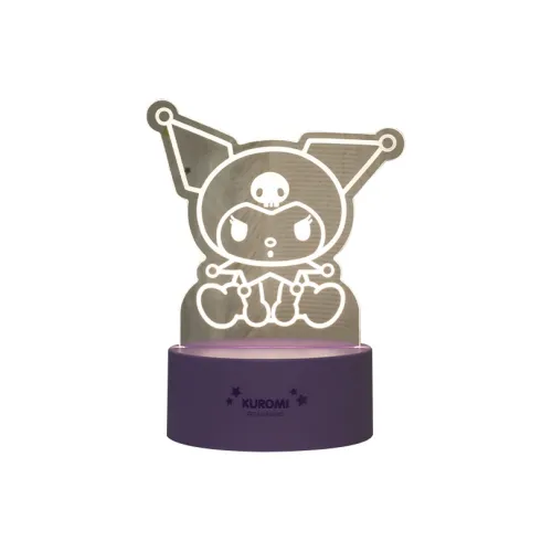 Sanrio Акриловый Ночной Светильник Kuromi Cartoon Cute Cinnamoroll Pochacco USB Креативный Настольный Украшение Игрушки