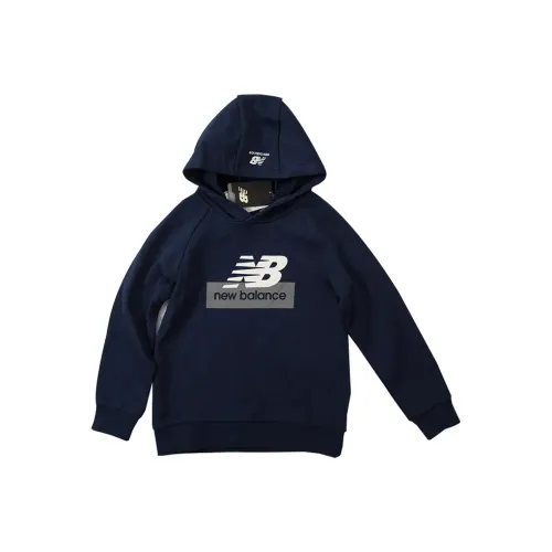 New Balance Толстовка Темно-синий для детей 3-7 лет