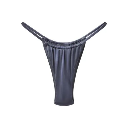 Khy FW24 Drop 010 Ruched Micro Bikini Bottom Swimwear Women's Meteor Метеорит Серый