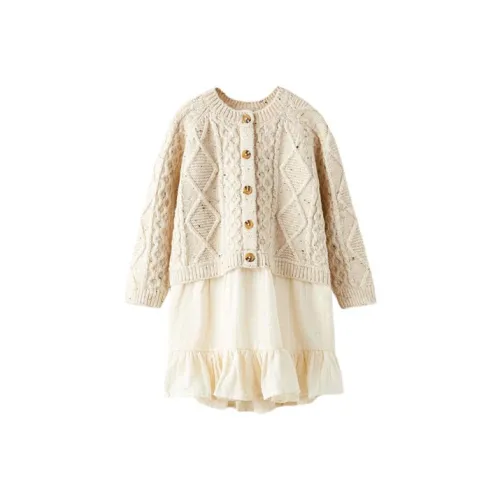 ZARA Детское платье белое для малышей