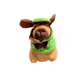 GJ86 Плюшевый Капибара - Военный стиль, стиль позиционирования, пальто