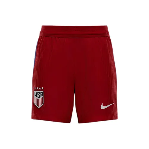 nike Dri Fit ADV FW24 USMNT 2024 Match Дом Футбол Низ Женские Красный