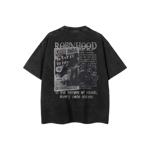 ROBINHOOD Черная унисекс футболка