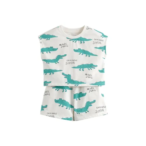 MARC JANIE Повседневная спортивная одежда Крокодил Full с принтом Детский