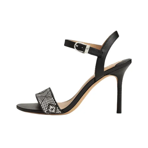 LAUREN RALPH LAUREN Gwen one Ремень Сандалии 9 см Женские Черный
