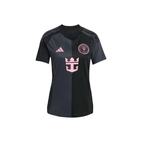 Adidas Inter Miami CFMessi Футбол Джерси Женские Черный