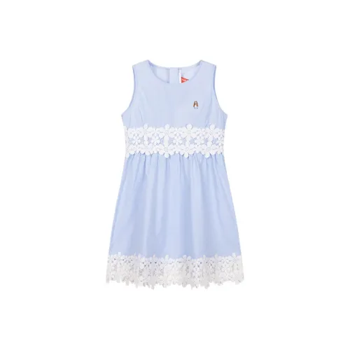 Hush Puppies Детское платье ледяного синего цвета для детей в возрасте 3-7 лет