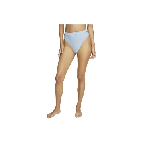 Плавки Nike SwimWomen's Cut Out High Waisted Bikini Bottoms Женские Синий