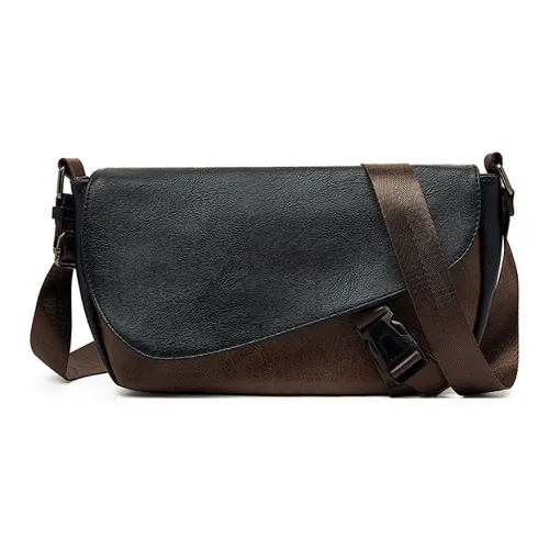 Old Man's Head Сумка через плечо из синтетической кожи мужская черная