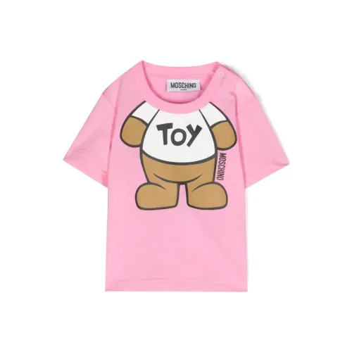 MOSCHINO T-рубашка Розовая для малышей и детей дошкольного возраста