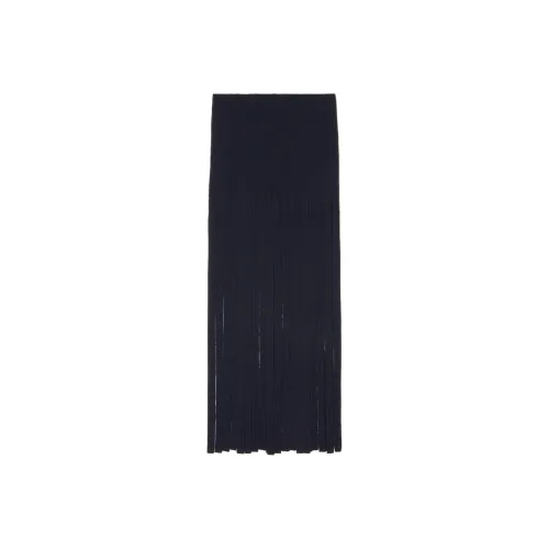 Alanui Повседневный Длинный Юбка Женская Полуночный Синий