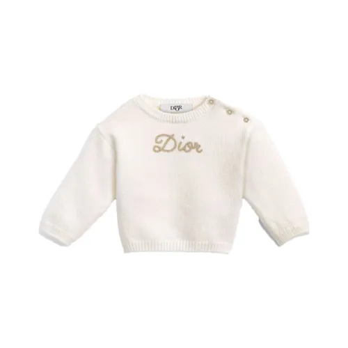 DIOR Белые Детские Свитеры