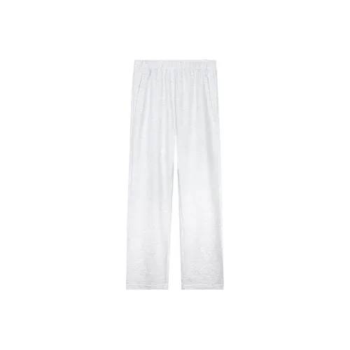 QIAODAN Вязаные тренировочные брюки мужские белый серый вереск