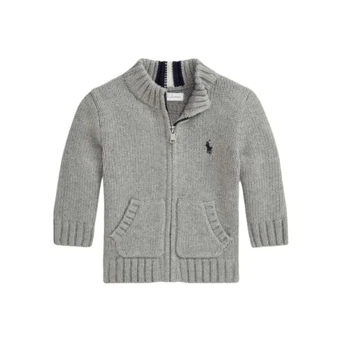 Polo Ralph Lauren Свитер FW24 Фотиния Серый Младенец и Малыш