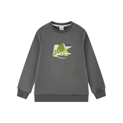 QIAODAN Толстовка Acacia Пепельный Подростки