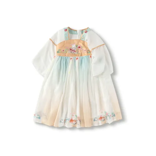 BALABALA Малыш Платье Красный тон Детский