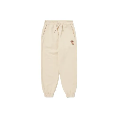 Mlb Base Logo Вязаные Тренировочные Штаны Детские Абрикос