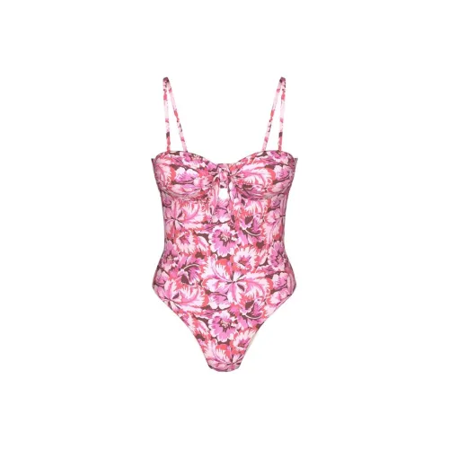 Victoria's Secret Van Pis Купальник Женский Розовый Цветочный