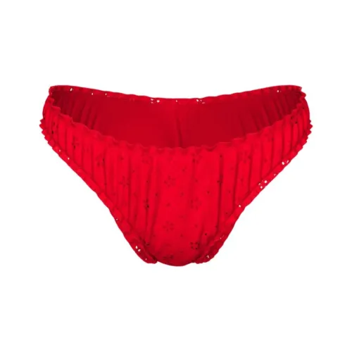 Victoria's Secret Розовые Плавательные Шорты Женские Красные