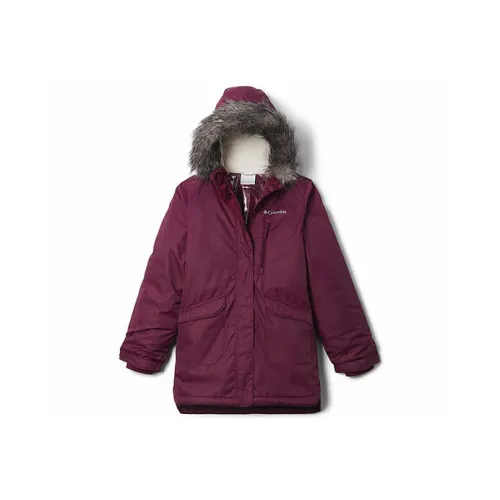 Columbia Suttle Mountain PARKA Пальто Детский Фиолетовый Черника