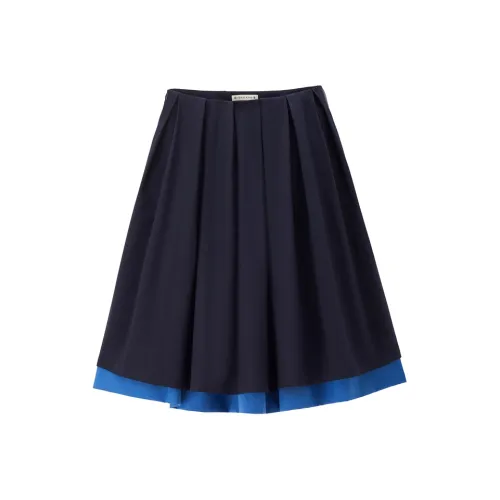 Giordano Повседневный Длинный Юбка Женские