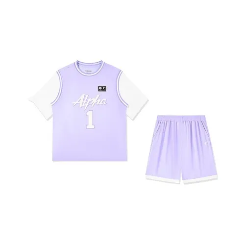 QIAODAN Повседневная спортивная одежда SS25 Purple Sunset Детский